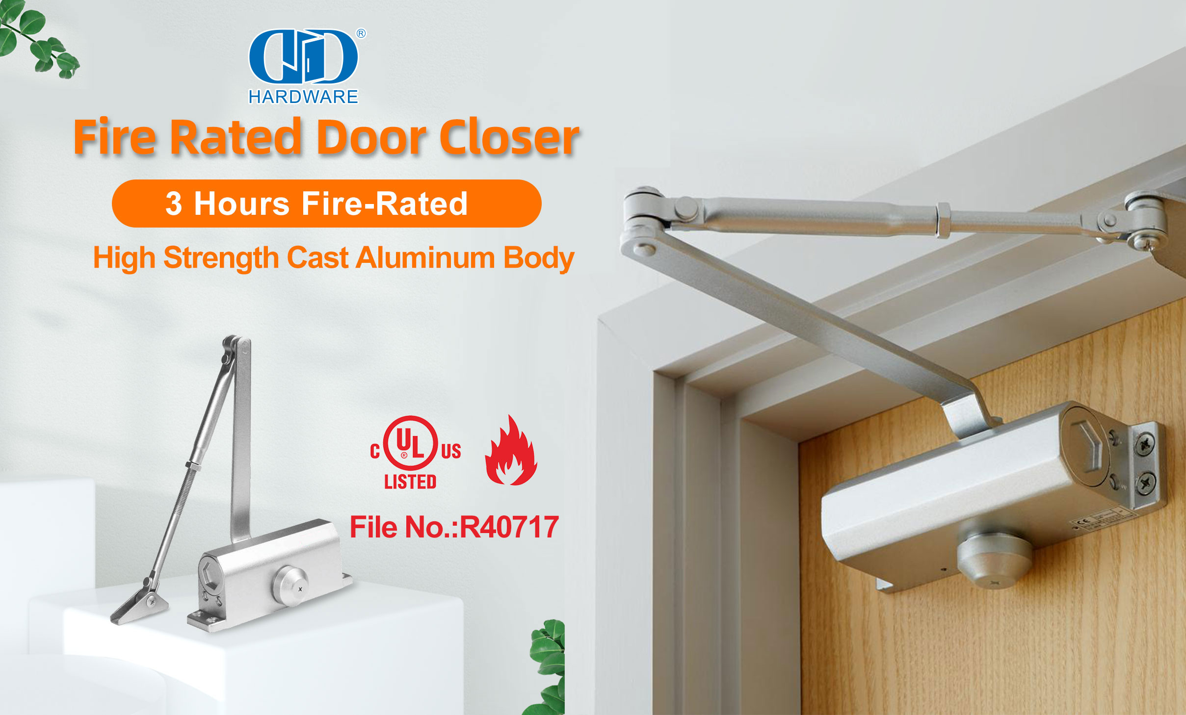 D&D Door Closer Ferme-porte D&D