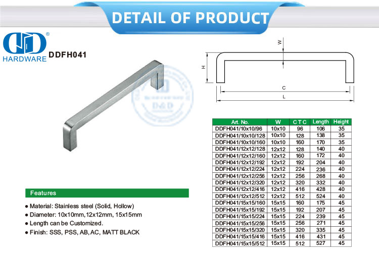 dresser hardware pulls poignées de quincaillerie de commode