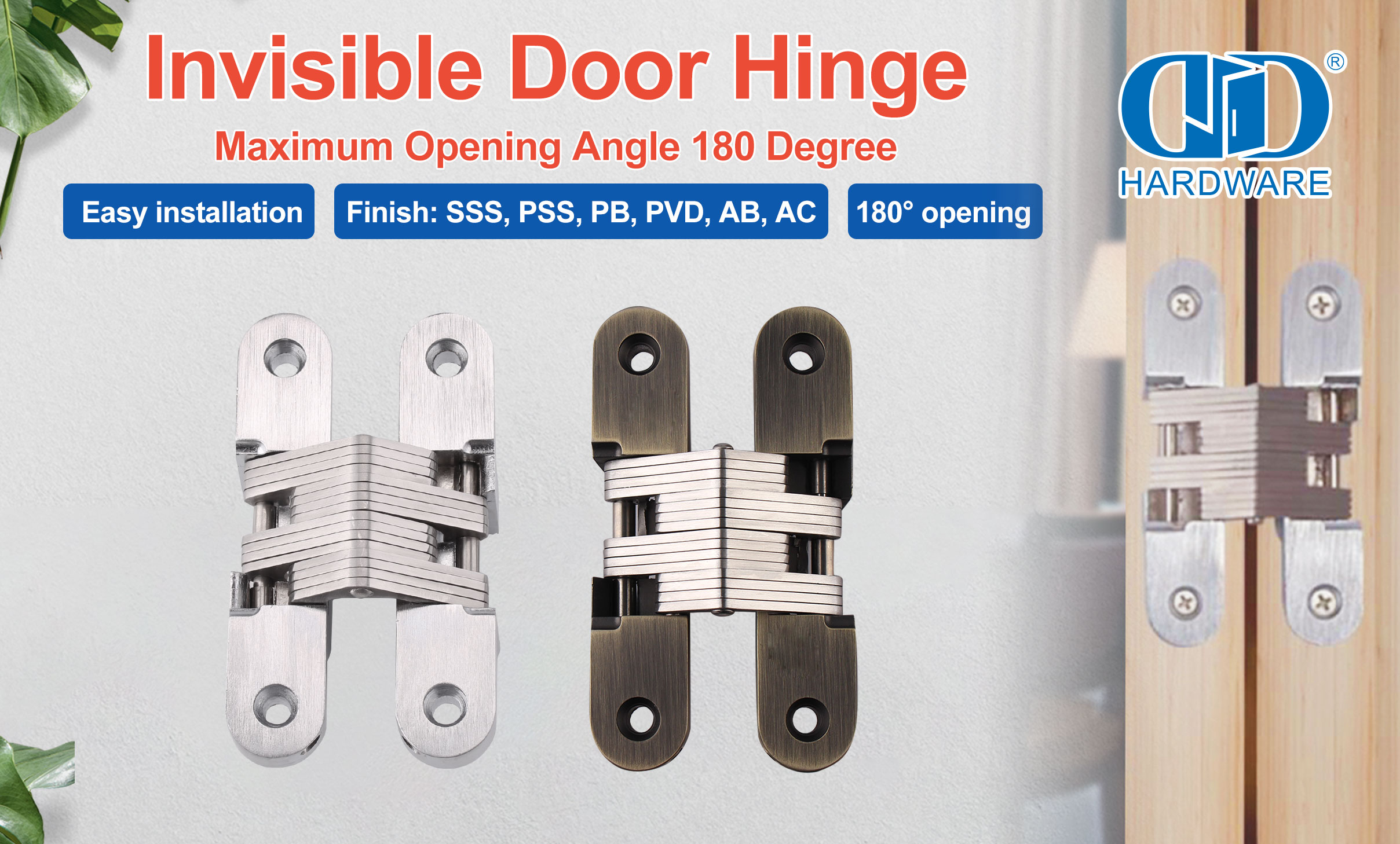 hidden door hinge charnière de porte cachée