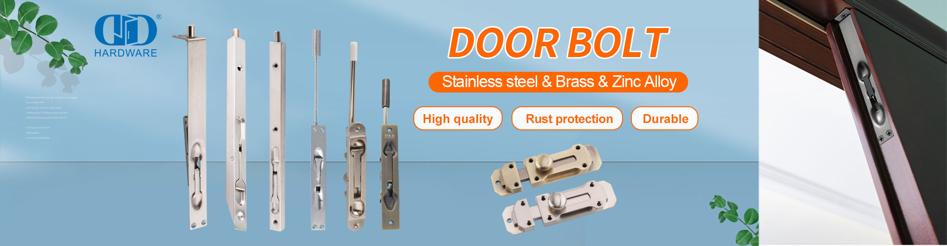 What Are the Different Types of Lock Bolts? Quels sont les différents types de boulons de verrouillage ?
