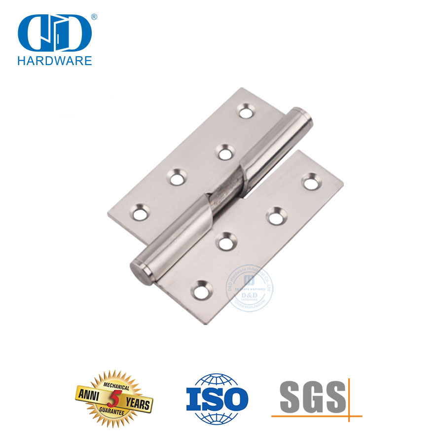 Fabricant de charnière de porte métallique en acier inoxydable à deux articulations en Chine Charnière montante-DDSS016