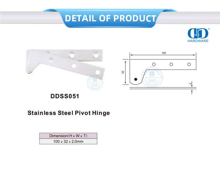 Charni&egrave;re pivotante &agrave; 90 degr&eacute;s