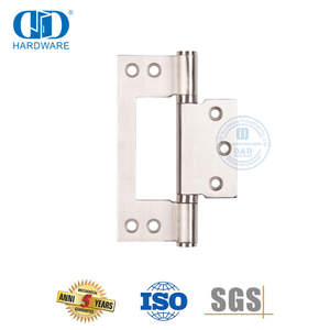 Quincaillerie de porte principale de haute qualité, charnière affleurante en acier inoxydable-DDSS027-B