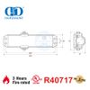 Ferme-porte hydraulique résistant au feu, certifié UL 10C, avec mécanisme à crémaillère et pignon-DDDC045