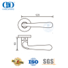 Poignée de porte à levier solide, matériel universel durable, Euro Lock-DDSH052-SSS