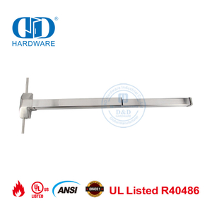 Dispositif de sortie de panique coupe-feu, tige verticale, barre tactile-DDPD024-SSS