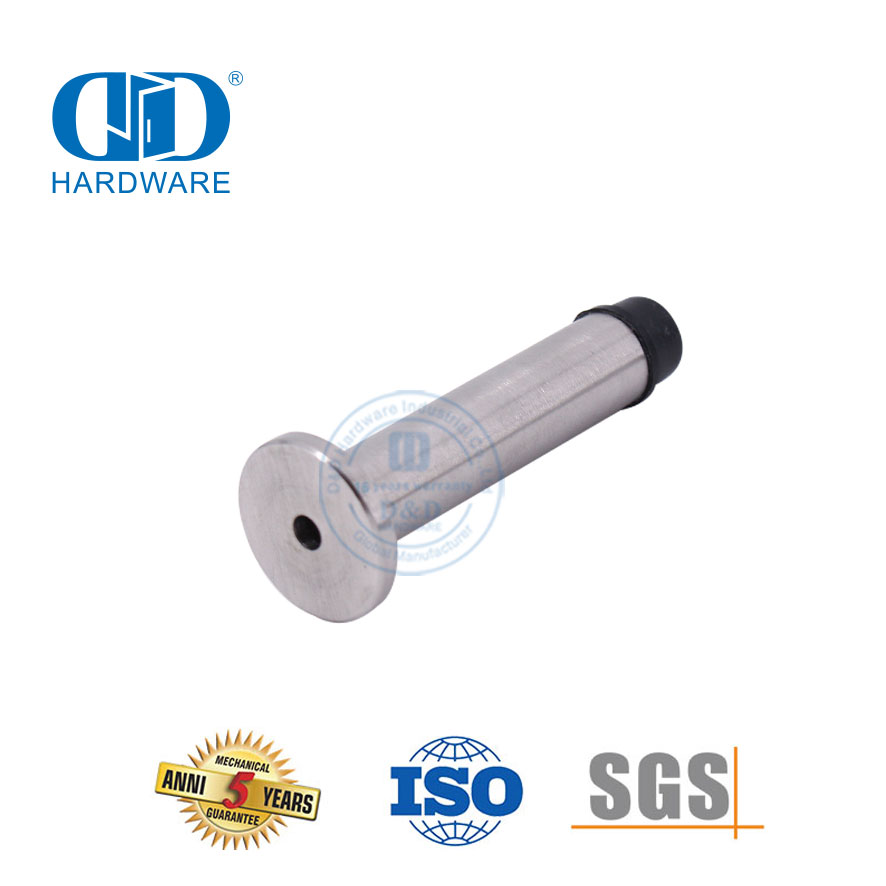 Protecteur de porte mural, butée de porte anti-collision en acier inoxydable-DDDS015-B-SSS