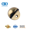 Quincaillerie de porte en laiton satiné, type durable monté au sol, butée de porte en alliage de zinc-DDDS004-SB