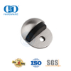Butée de porte en alliage de zinc demi-lune montée au sol pour porte commerciale-DDDS003-SN