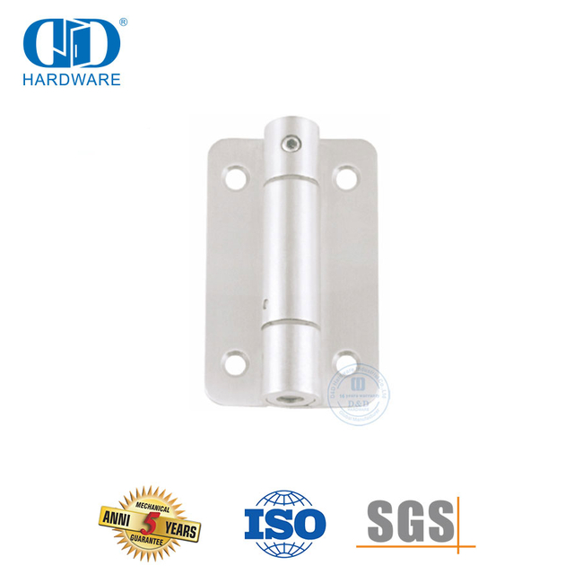 Charnière à simple action en acier inoxydable, matériel de porte en métal de bonne sécurité robuste-DDSS035