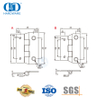 Charnière de laboratoire de sécurité en acier inoxydable-DDSS025