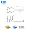 Poignée de porte d'entrée solide en acier inoxydable de bonne qualité, conception classique-DDSH045-SSS