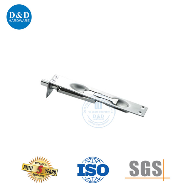 Boulons de sécurité de porte avant d'accessoires de porte en acier du SUS 304-DDDB012-SSS