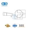 Quincaillerie de porte en métal finition chrome satiné, support de porte rond au sol-DDDS006-SC