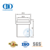 Butées de porte de sol en acier inoxydable de forme cylindrique avec finition noire mate-DDDS011-MB