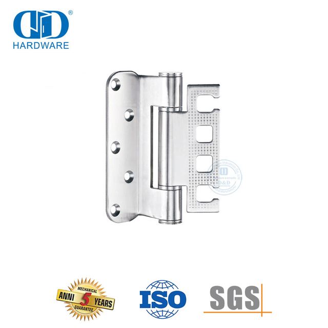 Charnière réglable avec axe de rotation ferme pour porte d'entrée en métal-DDSS064