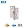 Quincaillerie de porte métallique en acier inoxydable à deux articulations de haute qualité, charnière montante-DDSS016