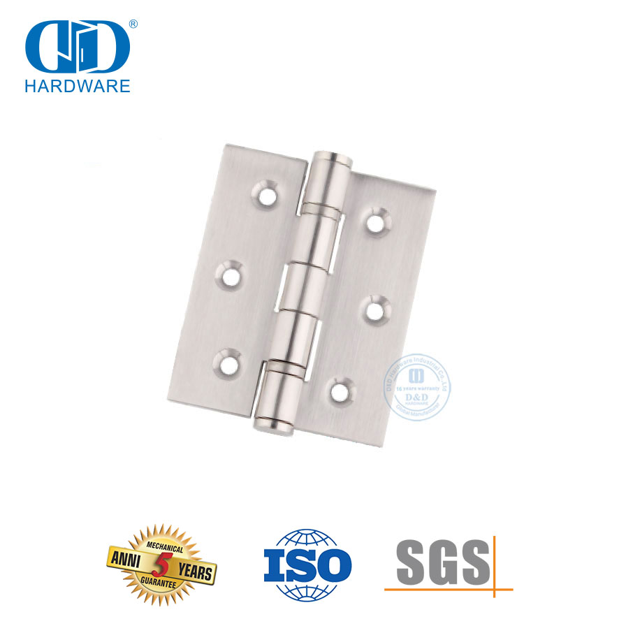 Charnière de porte à double roulement à billes en acier inoxydable-DDSS048-B