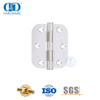 Charnière de porte à roulement dissimulé à pointe plate à coin rond en acier inoxydable-DDSS047