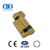 Demi-cylindre de certification EN 1303 avec bouton tournant pour serrure à mortaise-DDLC009-45mm-SB