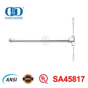 Barre verticale de panique d'accessoires de porte de sortie de secours avec UL 305-DDPD028-SSS