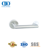 Ensemble de serrures à mortaise, accessoires de quincaillerie, poignée à levier double à angle droit-DDTH027-SSS