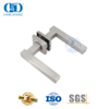 Levier carré de porte extérieure de haute qualité SUS 304, porte européenne Hardware-DDTH046-SSS
