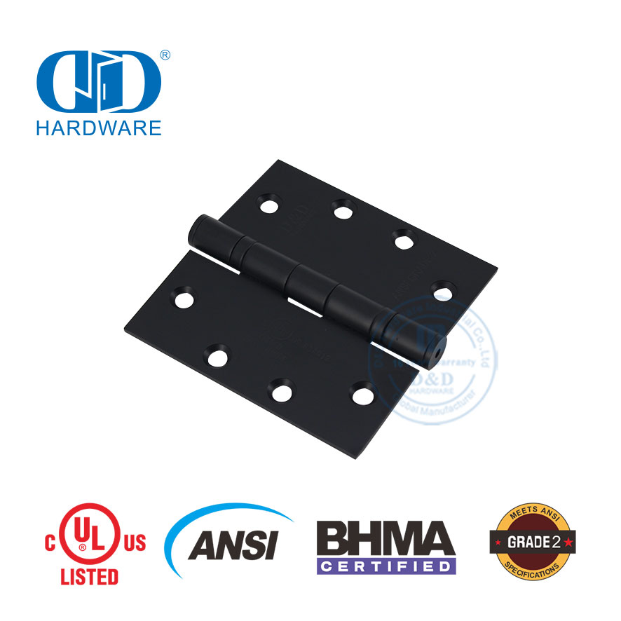 charni&egrave;re de porte noire