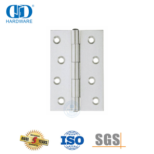 Charnière de porte à pointe de rivet en acier inoxydable, sécurité et bon prix, pour porte externe-DDSS005