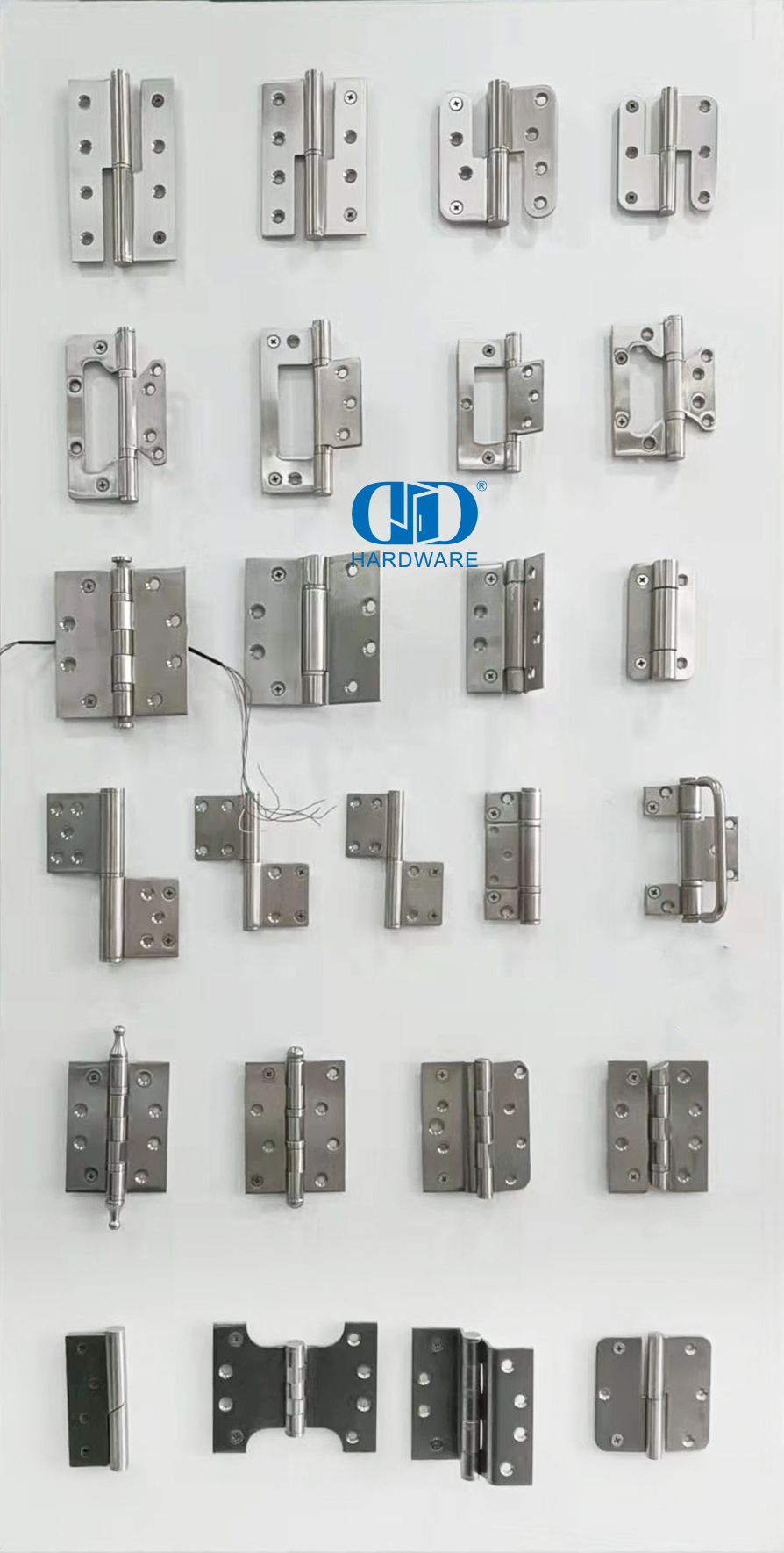 Réglable pour porte en métal quincaillerie de porte en bois charnière à ressort d'action en acier inoxydable-DDSS033