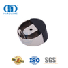 Quincaillerie de porte en métal finition chrome satiné, support de porte rond au sol-DDDS006-SC