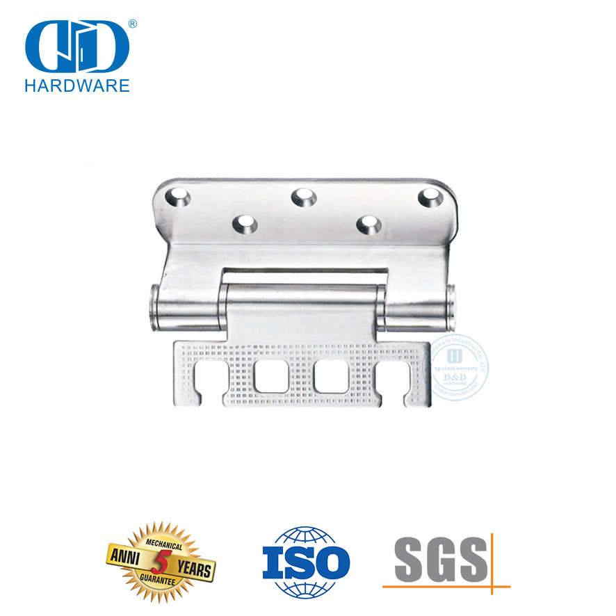 Charnière réglable avec axe de rotation ferme pour porte d'entrée en métal-DDSS064