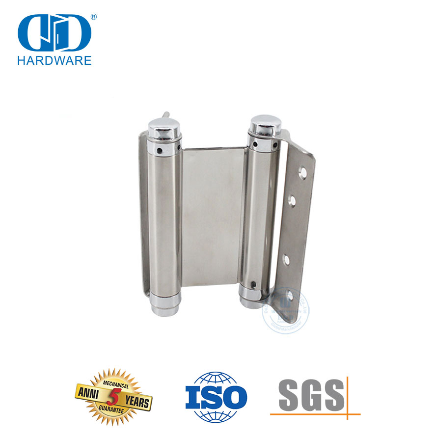 Accessoires de quincaillerie de porte Charnière de porte à ressort à double action en acier inoxydable-DDSS038