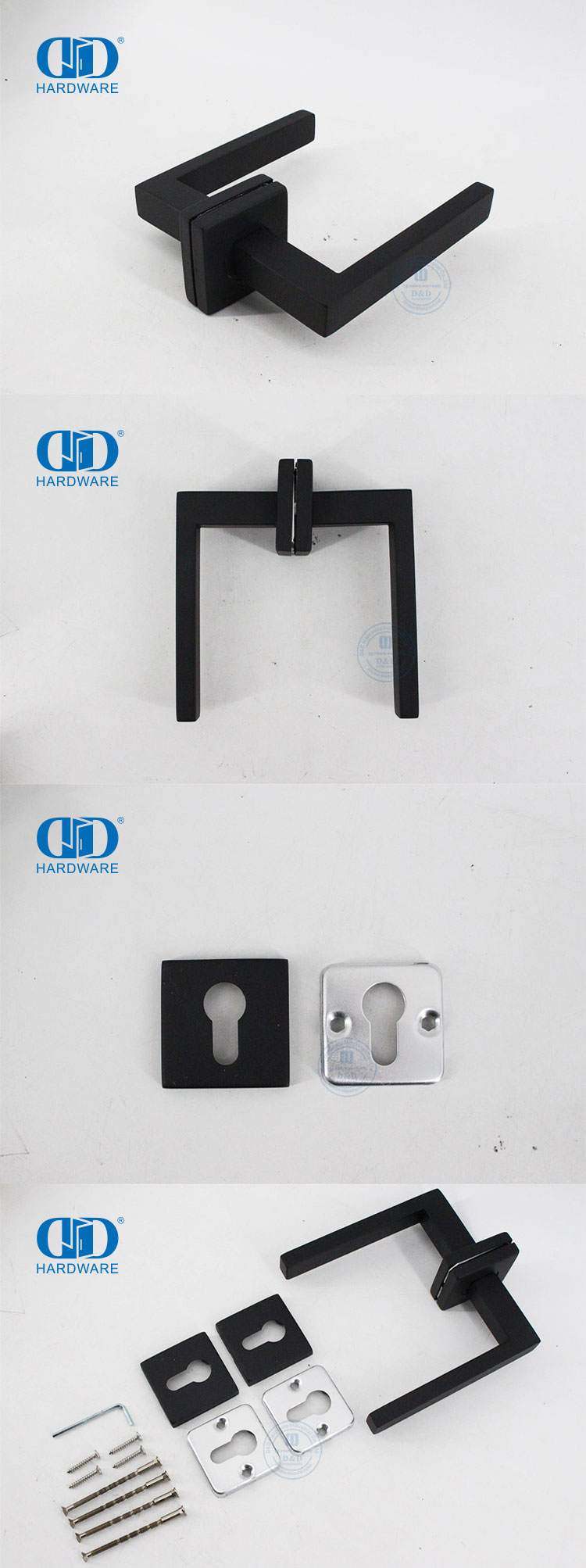 Poignées de porte de conception moderne