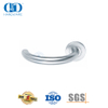 Poignées à levier tubulaires de quincaillerie de porte de passage de haute qualité en acier inoxydable-DDTH014-SSS