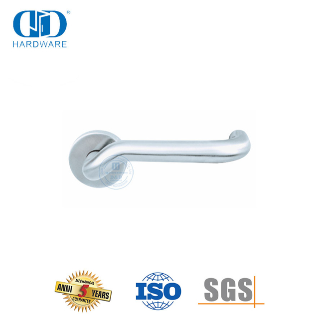 Poignée de porte pour personnes handicapées en acier inoxydable de style simple de bonne qualité-DDTH016-SSS