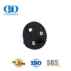 Butée de porte fixée au sol en forme de dôme hémisphérique en alliage de zinc-DDDS004-MB