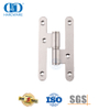 Quincaillerie de porte en métal en acier inoxydable, bonne sécurité, coin rond H Hinge-DDSS019