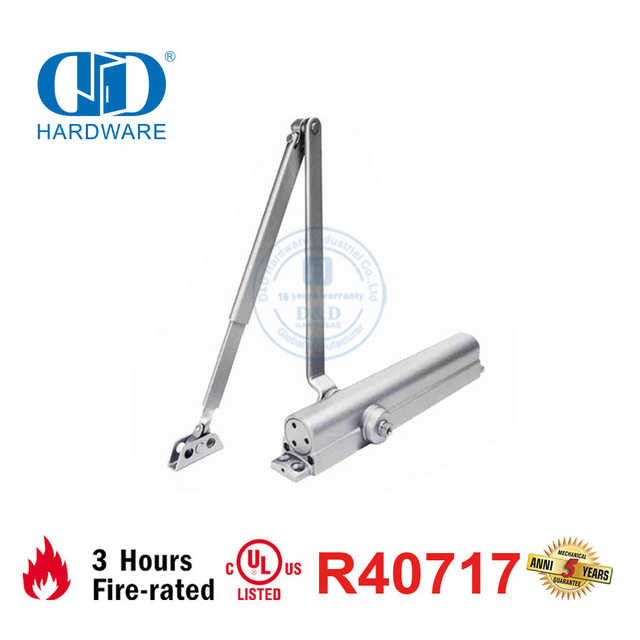 Haute qualité 150KG 1400mm robuste vitesse réglable ANSI UL certificat Certification porte coupe-feu Closer-DDDC042