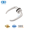 Poignée de porte à levier solide en acier inoxydable, norme européenne, pour cuisine-DDSH004-SSS