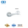 Levier de porte d'entrée principale de style moderne en acier inoxydable, poignée solide-DDSH015-SSS