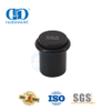 Butées de porte de sol en acier inoxydable de forme cylindrique avec finition noire mate-DDDS011-MB