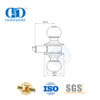 Serrure à bouton de service standard de haute sécurité pour porte en bois affleurante-DDLK001