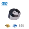 Butée de porte en caoutchouc finition satinée en acier inoxydable, type monté au sol-DDDS006-SSS
