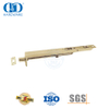 Boulon affleurant de raccord de porte en laiton de haute qualité pour porte en bois-DDDB003-SB