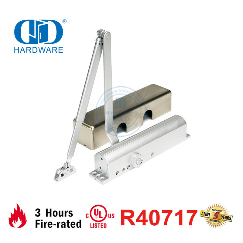 Ferme-porte coupe-feu réglable ANSI Heavy Duty 150KG 1400mm Certification UL-DDDC043