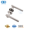 Quincaillerie de porte composite Poignées à levier tubulaires solides en acier inoxydable 304-DDSH018-SSS
