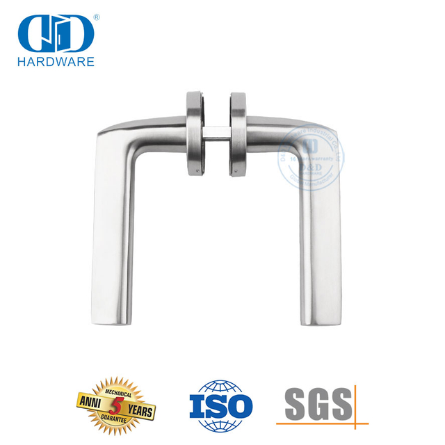Quincaillerie de meubles de haute qualité Poignée de porte en tube solide en acier inoxydable-DDSH016-SSS