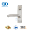 Garniture de levier d'écusson de bonne qualité en acier inoxydable 304 pour porte commerciale-DDPD014-SSS