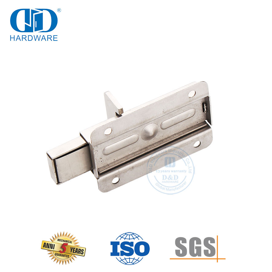 Porte coulissante à tube carré de haute qualité, porte affleurante Bolt-DDDB013-SSS